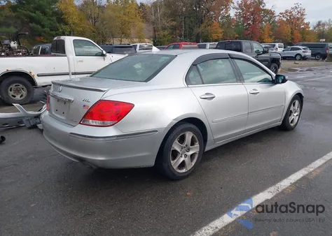 2005 Acura Rl 3.5 from USA, damaged, VIN JH4KB16555C015741